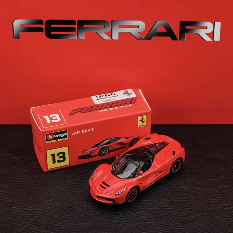 Burago Burago 1: 64 รถของเล่น Ferrari Lafa รุ่นจําลองรถรุ่น