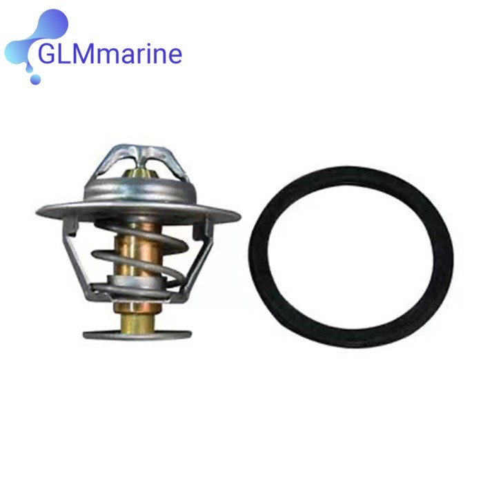 Thermostat Kit 158 Degree 3831426 for Volvo Penta 4.3L 5.0L 5.7L 5.8L 7.4l 8.2L V6 V8 Engines