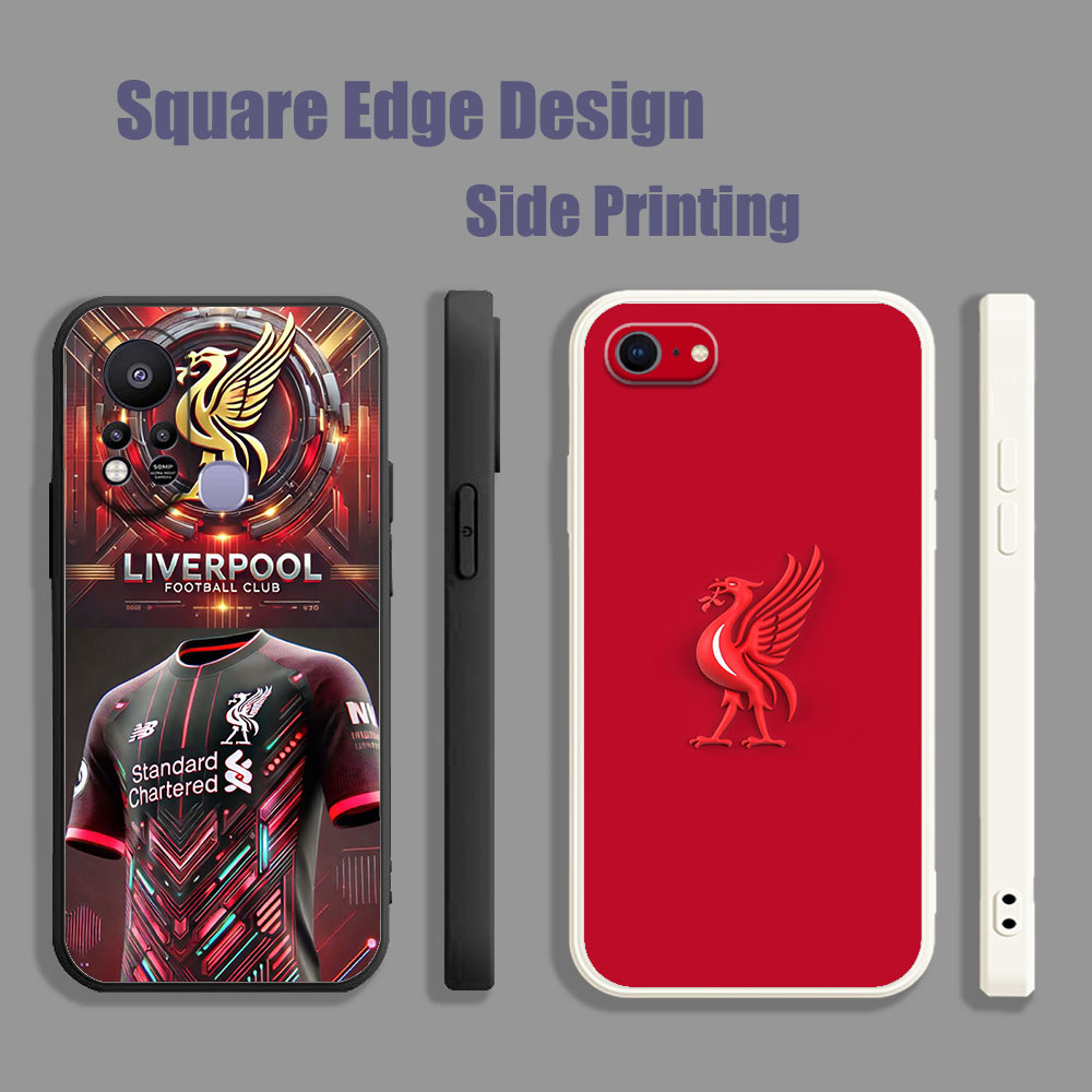 ปลอกสําหรับ Vivo Y20 Y20s Y20i Y20sG Y12s Y12A Liverpool FC jersey สีแดงสุนทรียศาสตร์ DJW11 เคสโทรศั