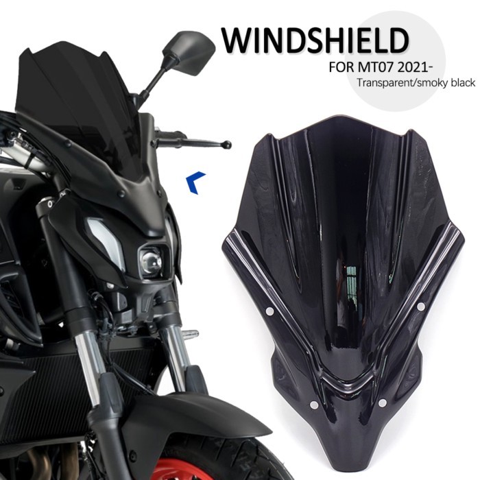Motorcycle Accessories New Windscreen Windshield Deflectors For YAMAHA MT-07 MT07 MT 07 mt07 2021-