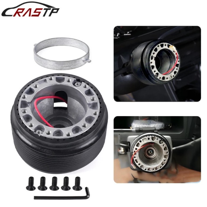 RASTP-New Steering Wheel Hub Adapter Boss Kit For Mazda MIATA 323 626 B2200 B2000-MX5 RS-QR055