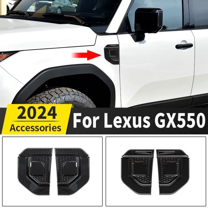 For 2024 2025 Lexus GX550 GX550h body Leaf board Decoration Panels GX 550 550h Exterior Upgraded Ac
