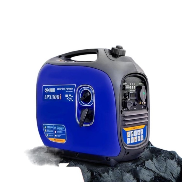 Gasoline Frequency Conversion 220v Generator Small Household Silent Outdoor Portable Rv 3KW High Po