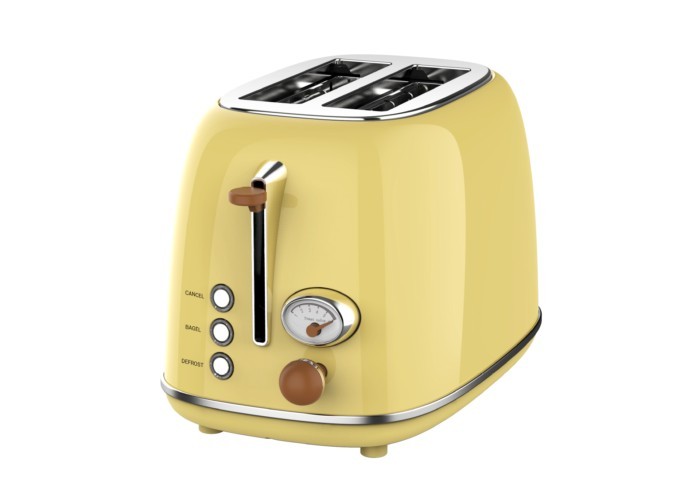 Hot-selling popular retro, two-piece toaster with grill, kitchen utensils, smart toaster
