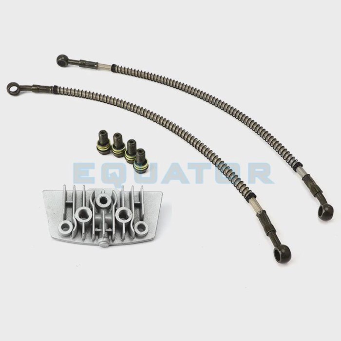 motorcycle parts Dirt Bike Pit Bike Monkey Bike 125cc 140cc Oil Cooler Aluminium Adapter Engine Cyl