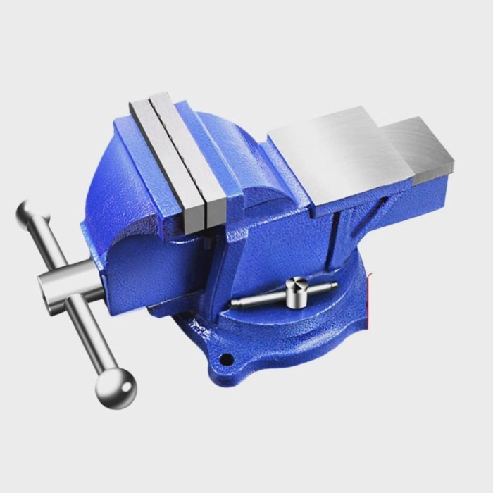 Bench Plie 4" /5" /6" Vice Portable Clamp 360° Wivel Base CNC Vise Table Flat Mouth Fixture Table