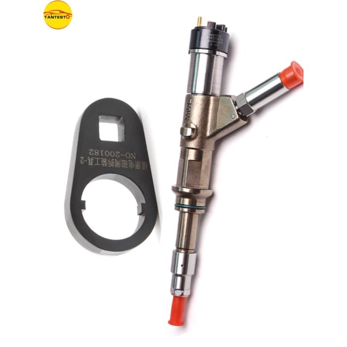 TANTESTO Common Rail Diesel Fuel Injectors Tools Solenoid Valve Remove Wrench Tool-2 Jaw for Cummin