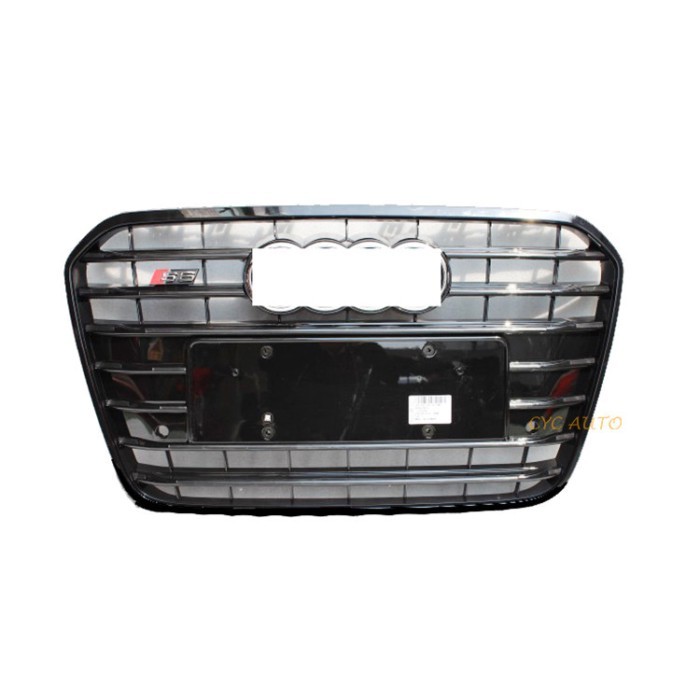 A6 C7 S6 grille Auto front bumper grill for Audi A6 C7 S6 body kit 2013 2014 2015