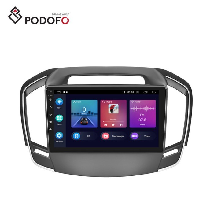 Podofo 9Inch 2 Din Car Radio Android 1+16G/2+32G For Buick Regal/ Opel Insignia 2014-2015 Autoradio