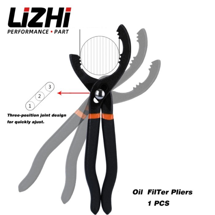10" 12" Length Adjustable Oil Filter Pliers Oil Filter Wrench Oil Filter Removal Tool Ideal For Eng