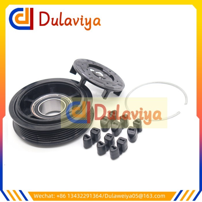 For VW AC Compressor Clutch For VW POLO SKODA FABIA SEAT CORDOBA IBIZA AUDI A2 1.4 6Q0820808 6Q0898