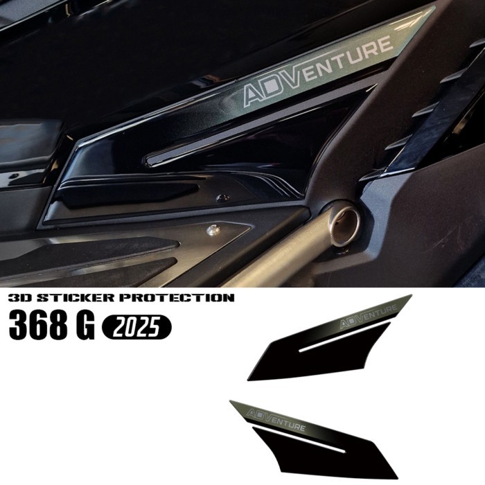For Zontes 368 G Sticker Motorcycle Front Pedal Protection 368g 2025 Accessories 3D Gel Sticker