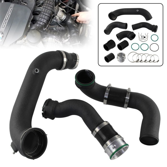 Super Charge Pipe Kit For BMW N55 E8X E9X E82 E88 E90 E91 E93 135i 335i 1-Series 3.0 Turbo 2006-201