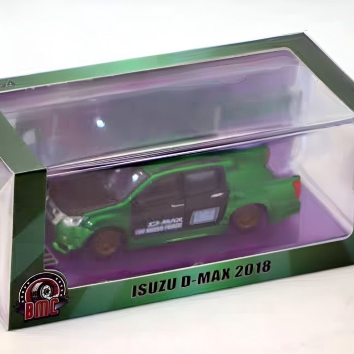 BMC Exhibition Edition 1/64 ISUZU 2018 D-MAX Suzuki ISUZU Pickup Transporter Model