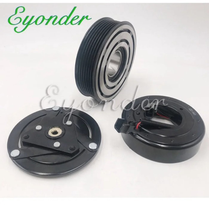 A/CAC Compressor Clutch Pulley for Nissan PATHFINDER IV R52 3.5 4WD 92600-9NB0A 92600-9NB0B 92600-9
