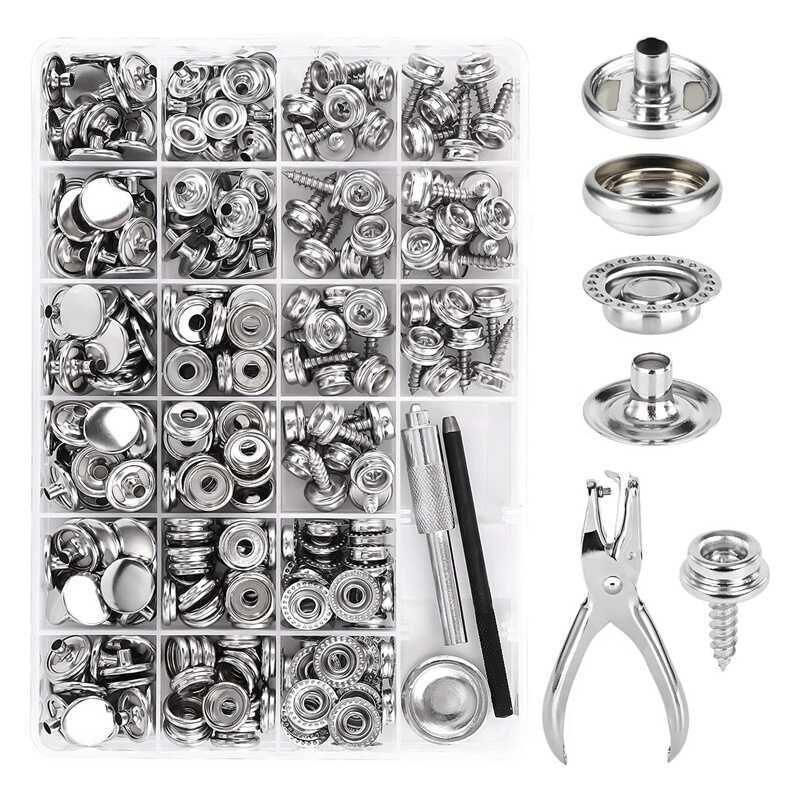 C Canvas Snap Kit Stainless Steel Canvas Snap Kit Marine Grade Stainless Steel Snaps,Screw Snaps,Bo