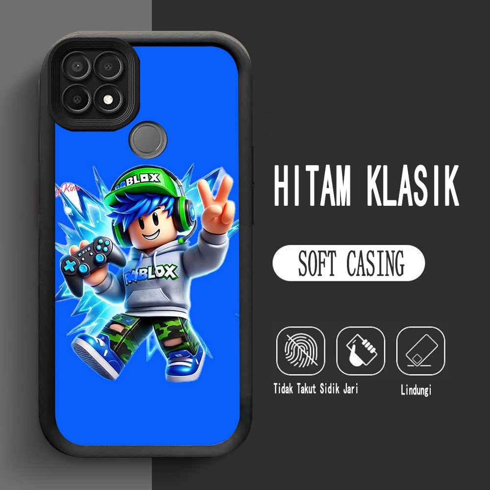 สําหรับRealme Narzo C25 20 C25Y C21 C21Y C15 C12 30A C25Sนุ่มL-8 Roblox