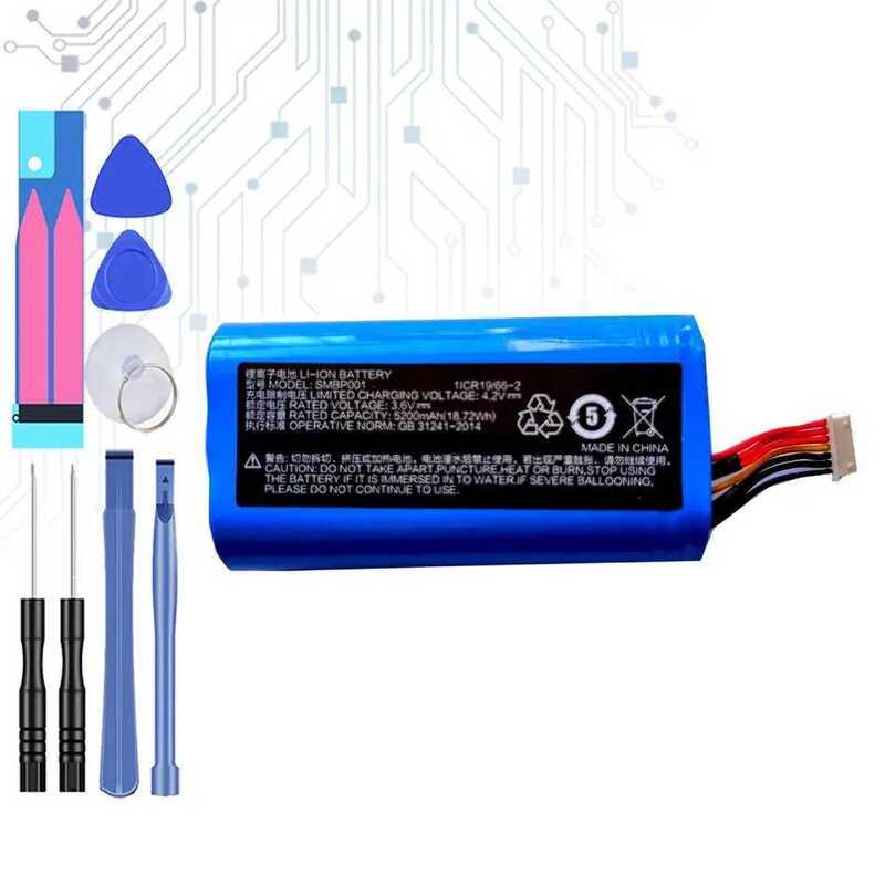 Laptop Battery SM-18650B4-1S2P 7line 5200mAh For Sunmi P1 4G WS920 W6900 Pos SM-18650B4-1S2P 1INR19 