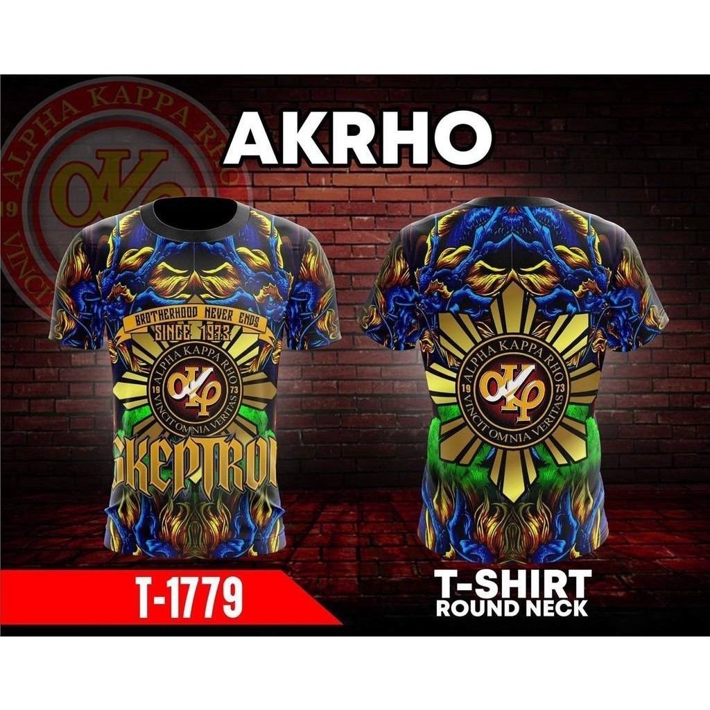 Akp kappa alpha rho fraditional เสื้อ frat ระเหิด 3d t เสื้อ size xs-6xl(skeptron) akp.112