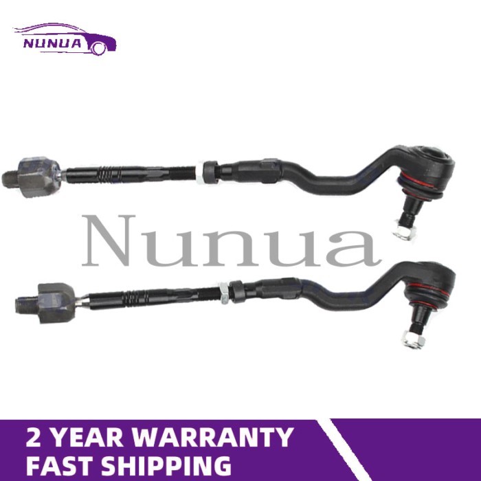 A Pair Front Steering Tie Rod Head Assembly For BMW X3 Series E83 2.0i 2.5i 3.0d 3.0i xDrive 2003-2