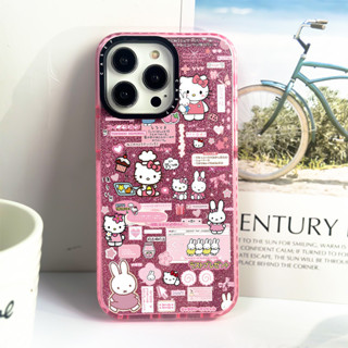 น่ารักการ์ตูนHello KittyและMiffyกระต่ายGlitterสําหรับIPhone …