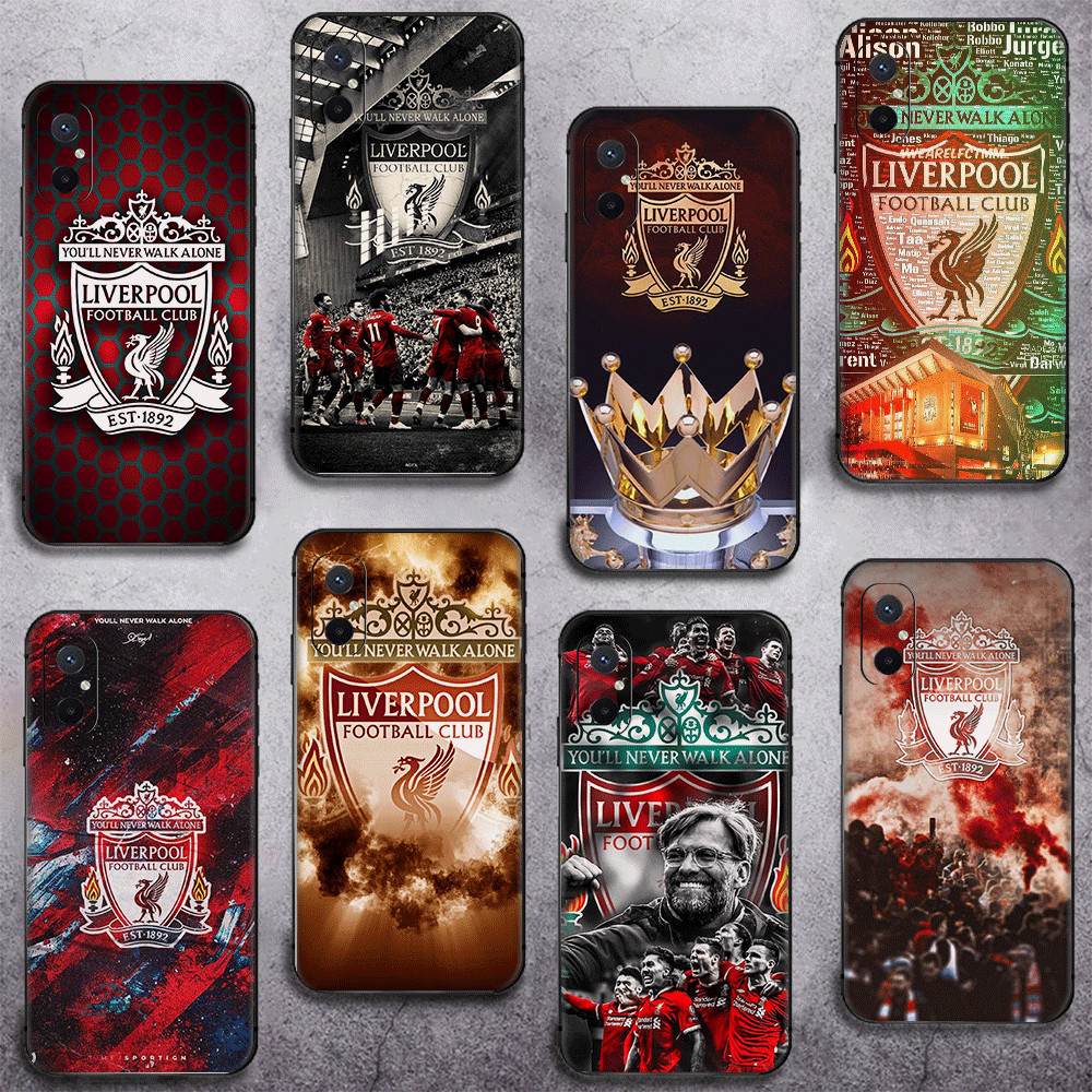Redmi Note 7 8 9 10 4G Pro Max 8T 9S 9T ความเข้ากันได้เคสโทรศัพท์ TPU ฝาครอบป้องกันแบบนุ่ม Liverpool