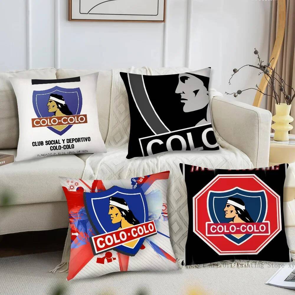 Club S-Social Y D-Deportivo Colo หมอนสแควร์หมอนห้องนอนโซฟา Leisure Comfort CushionLiving ห้องนั่งเล่