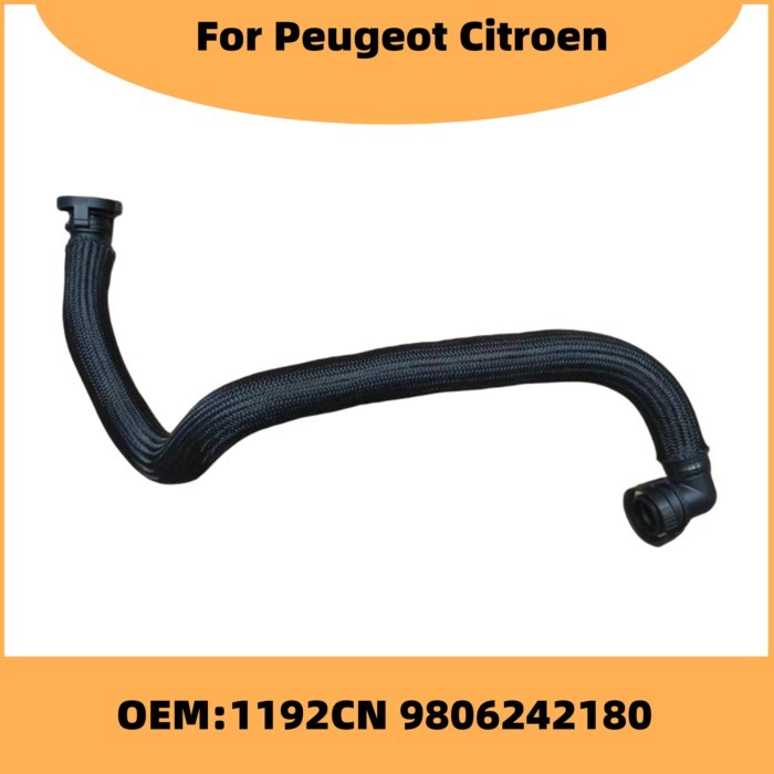 Auto Parts Crankcase Vent Pipe OE 1192CN 9806242180 For Peugeot 3008 207CC 308CC 308SW RCZ Citroen