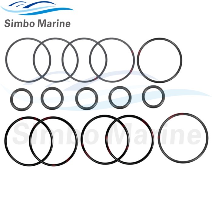 5pcs SUZUKI DF 8 9.9 15 20 Oil Filter O ring Seal Kit 09280-54001 & 09280-13004