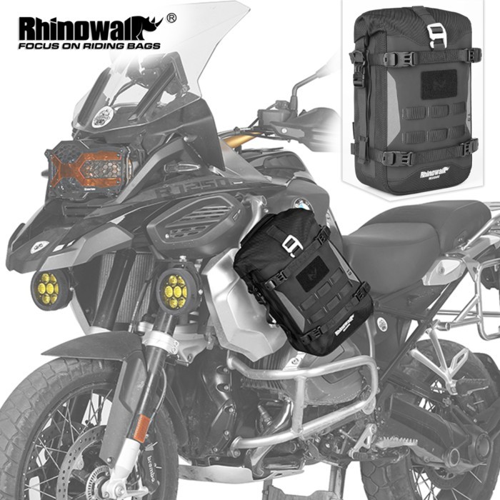 Rhinowalk Motorcycle Bumper Bag Waterproof Frame Crash Bar Pack Outdoor Cycling Tool Placement Bag