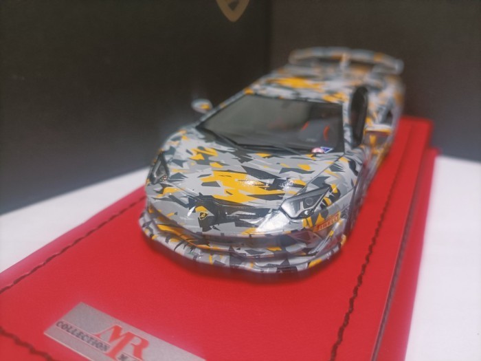 MR 1 43 Lamborghini Supercar Model Lamborghini Aventador SVJ Camouflage