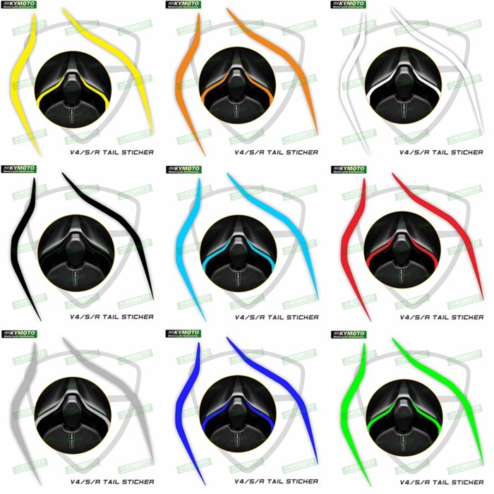 Motorcycle tail line decals Panigale V4 V4S V4S/R reflective stickers for DUCATI Panigale V4 V4S V4