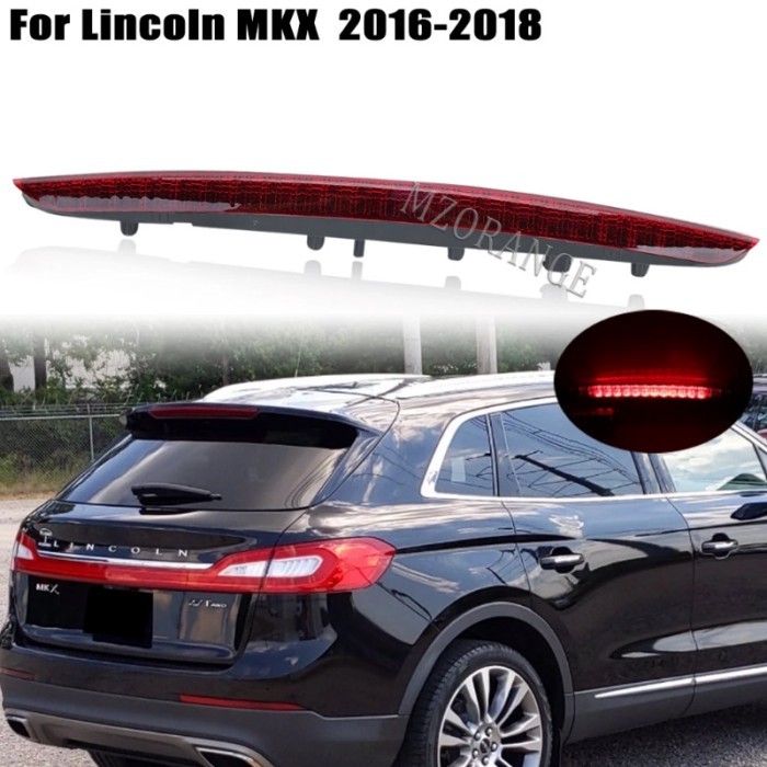 Additional Brake Light for Lincoln MKX 2016 2017 2018 LED High Mount Third Brake Lamp Third Stop Li