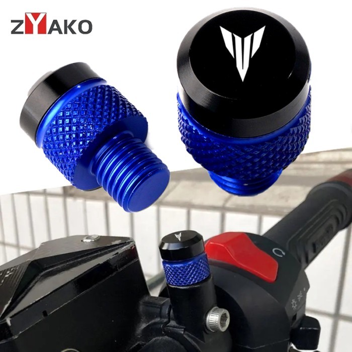 For Yamaha MT09 MT07 MT 07 09 03 125 01 10 SP MT09 MT03 MT-07 MT0Motorcycle M10*1.25 Mirror Hole Pl