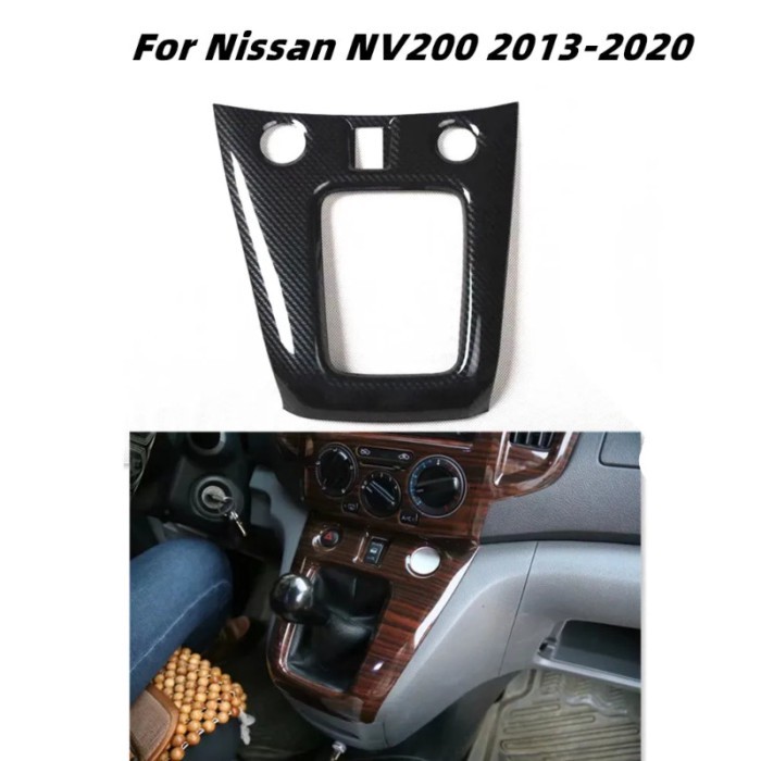 For Nissan NV200 2013 2014 2015 2016 2017 2018 2019 2020 Accessories Carbon Fiber Style Interior De