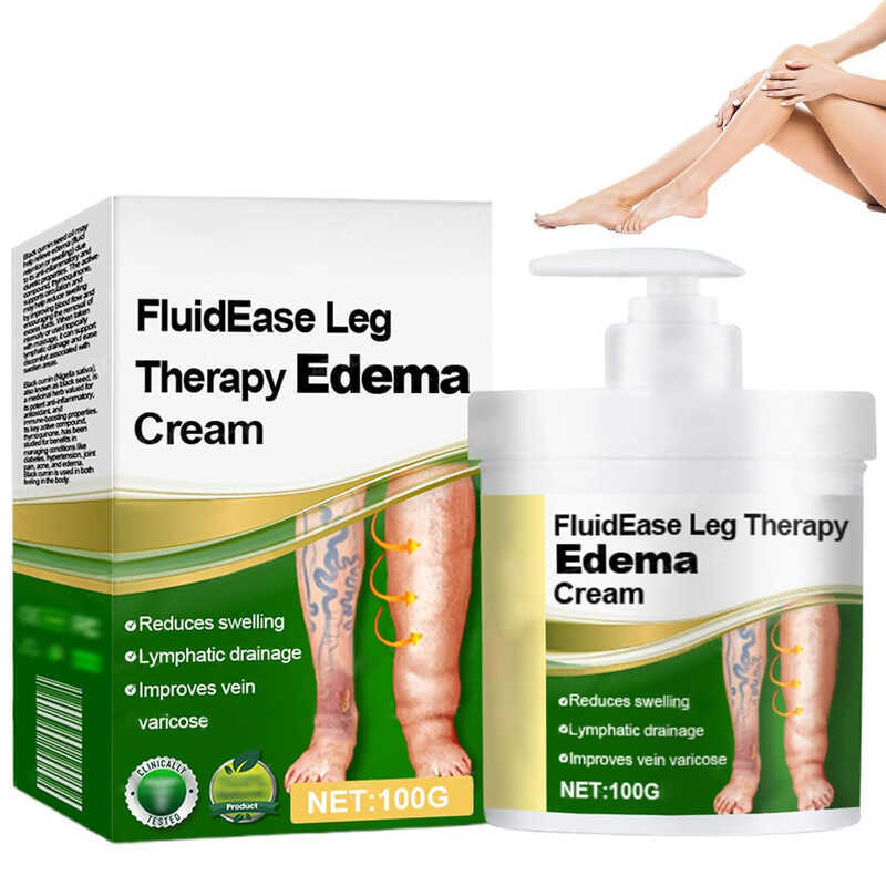 FluidEase Leg rapy Ema Cream部按摩护理