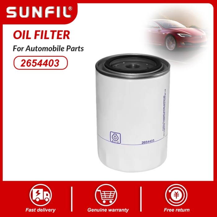 2654403  LF701 H17W06 W940/24 Oil Filter Fit For Perkins 1004-4 1103A-33 4.108 4.165 4.212 4.318 En