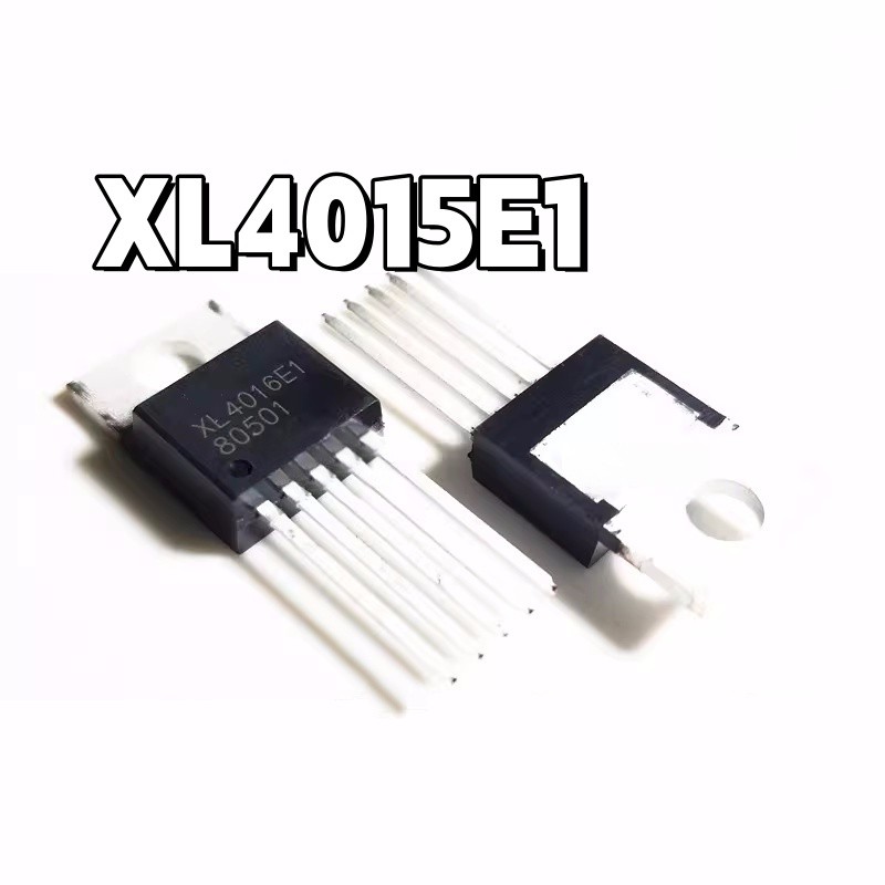 ยี่ห้อใหม่ XL4016E1 XL4016 In-Line TO220-5 40V 8A Step-Down ชิป IC DC-DC