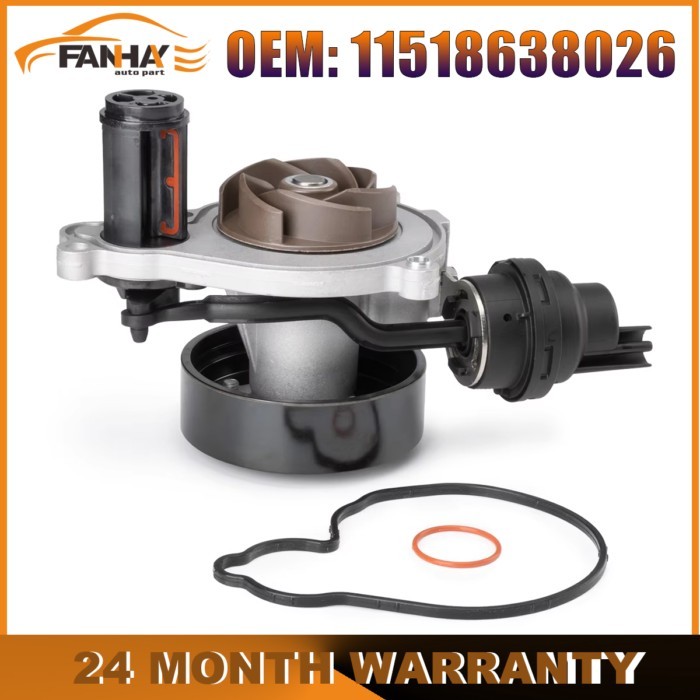 11518638026 Engine Water Pump Coolant for BMW F20 F21 F35 G30 G38 G11 G12 B48 11518575695 115185922