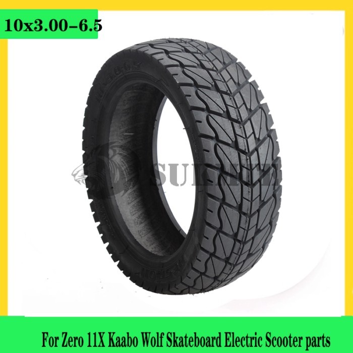 Upgrade and modify 10X3.00-6 tires with 10x3.0-6.5 tires For Zero 11X Kaabo Wolf Skateboard Electri