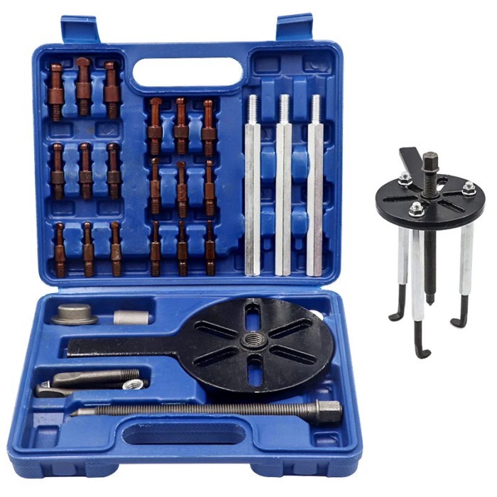 Three-jaw Rama inner hole bearing extractor removal tool Rama multi-functional universal pull code