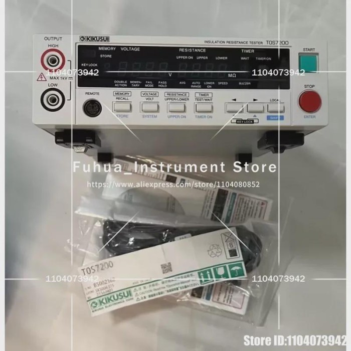 KIKUSUI TOS7200 Insulation Resistance Tester New