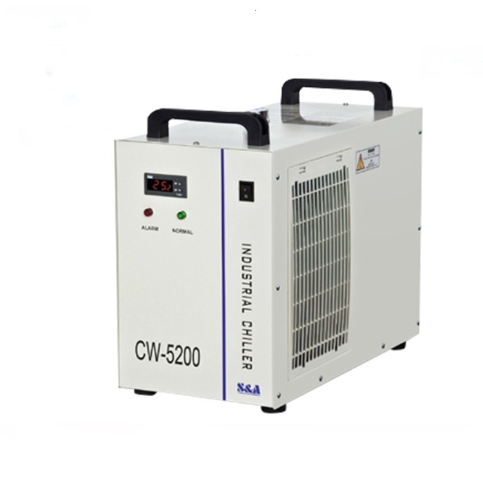 CO2 Laser Cutting Machine Industry Water Cooling Machine CW-5200 1400W Laser Chiller，±0.3°C precise