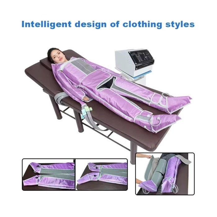Hot Sale Suana Set 44pcs Airbag Pressure Therapy Fat Burning Lymphatic Drainage Beauty Machine