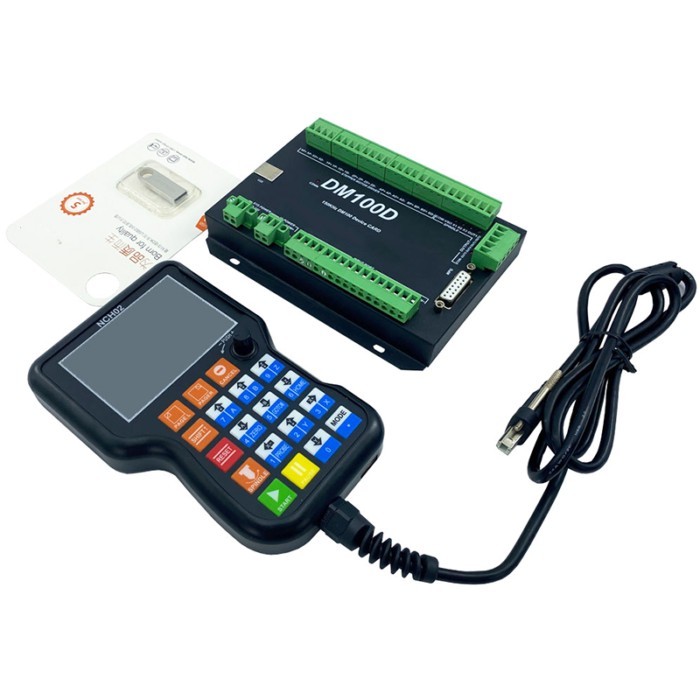 NCH02 CNC Motion Controller DM100 3 Axis Handle Controller CNC Machining Engraving Machine Controll