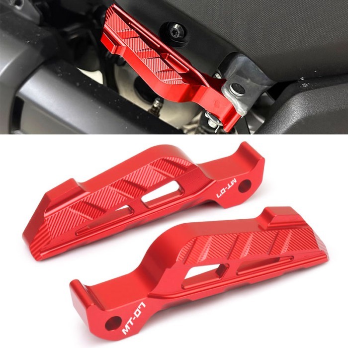 Motorcycle Accessories Rear Pedal Passenger Footrest Foot Pegs For MT-03 MT-07 MT-09 MT-10 MT03 MT0