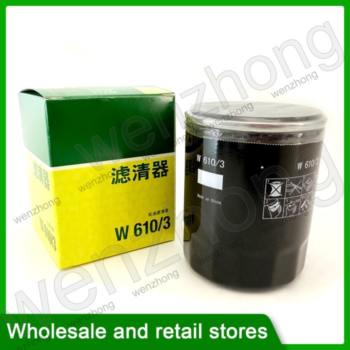 OIL FILTER W610/3 for V40,S40 I 1.8 I 1.8L 92KW,90KW H6 Lancer Outlander III Pajero Montero, Civic