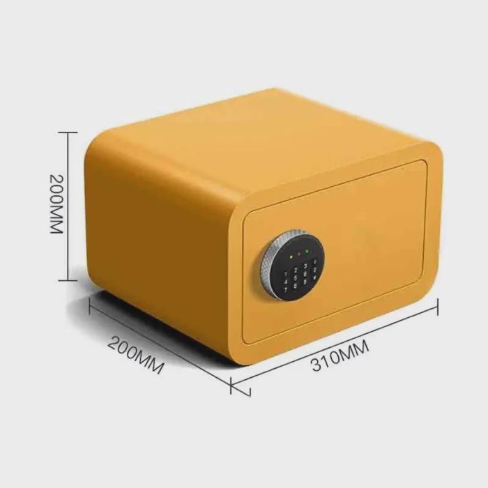 New Household Safe Electronic Mini Bedside, All Steel Wall Entry Locker Room, Safe, Safe, Invisible