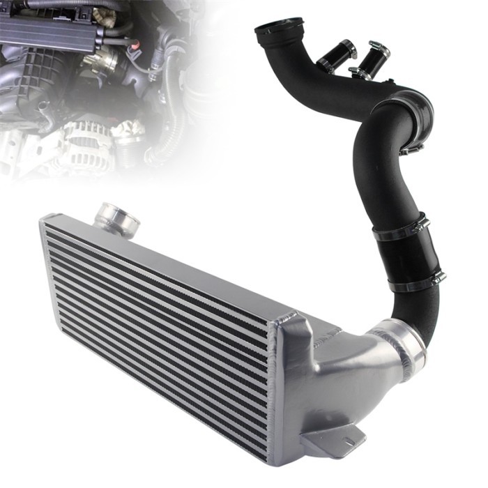 Super Charge Pipe Bar & Plate Intercooler Kit For BMW N54 E8X E9X E82 E88 E90 E91 135i 335i 1M 2006