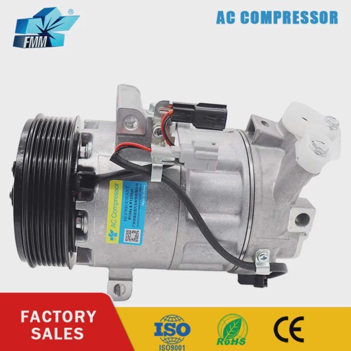 VCS14EC 12V AC Compressor for Renault Clio Captur 92600-0217R 926004183R 926000734R 926001243R 9260